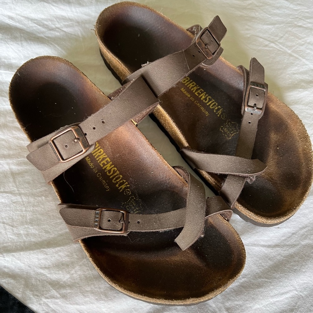 Brown Mayari Birkenstocks